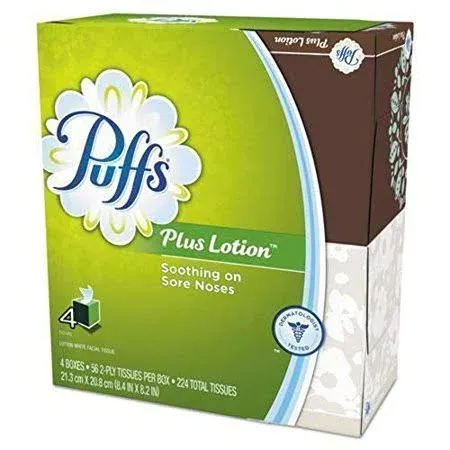 Puffs Plus Lotion Facial Tissues