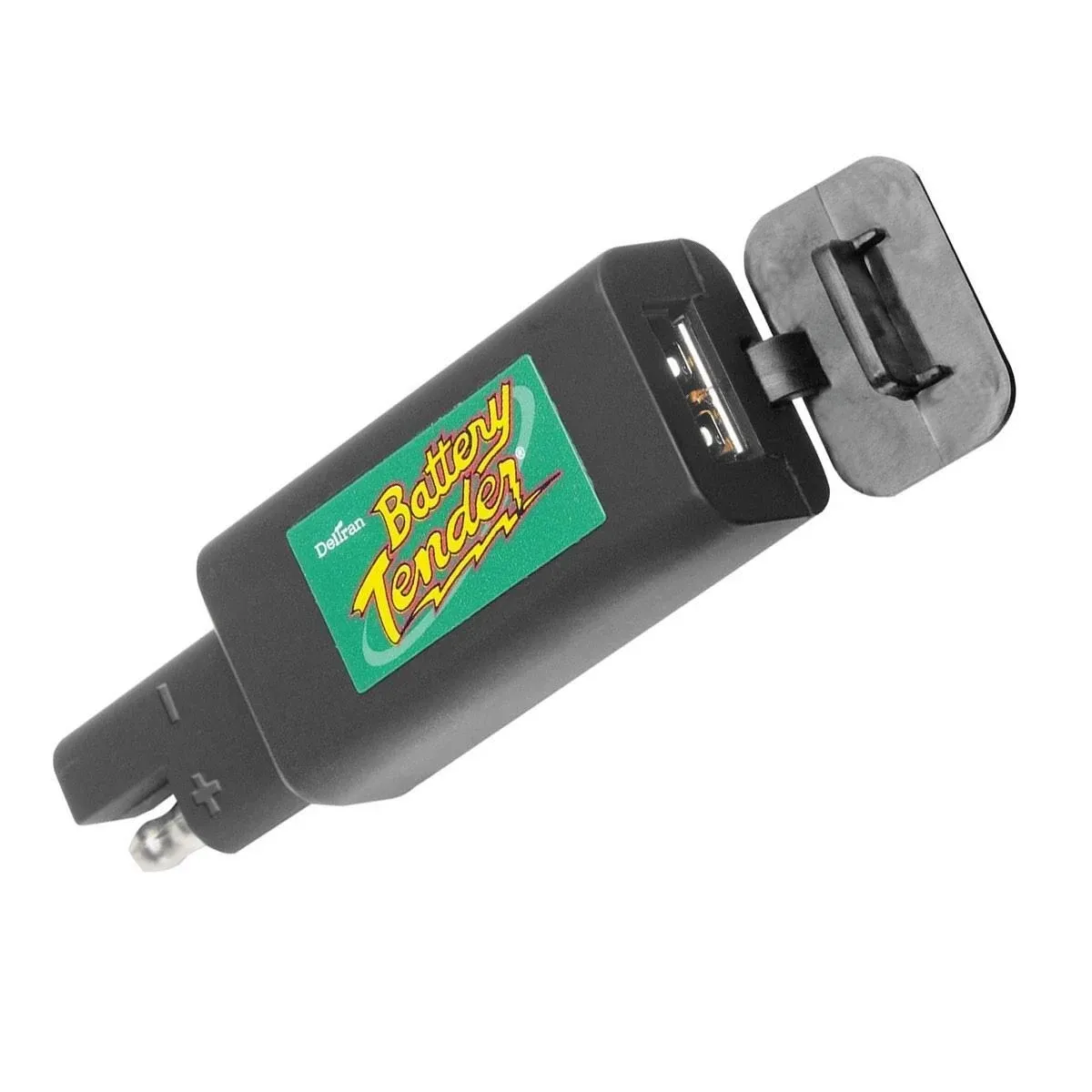 Battery Tender Quick Disconnect USB Charger Adaptor - Charge Mobile Devices with 12V Vehicle Battery on The Go - 081-0158