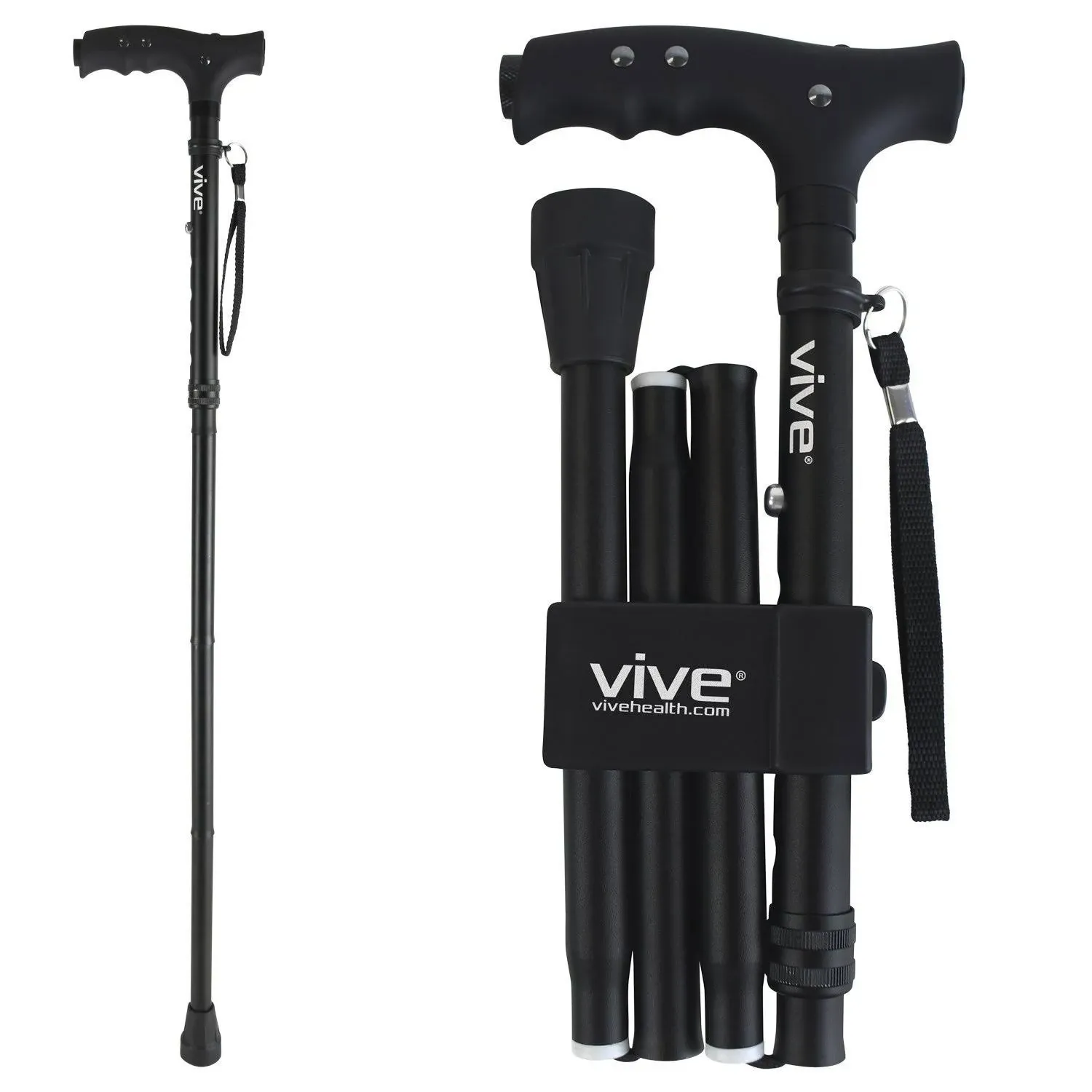 Vive LED Folding Cane with Light