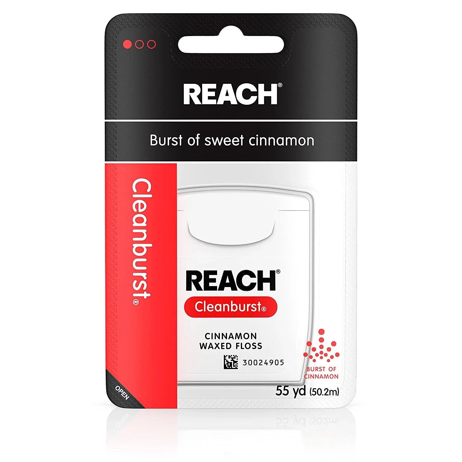 Reach Waxed Dental Floss | Effective Plaque Removal, Extra Wide Cleaning Surface