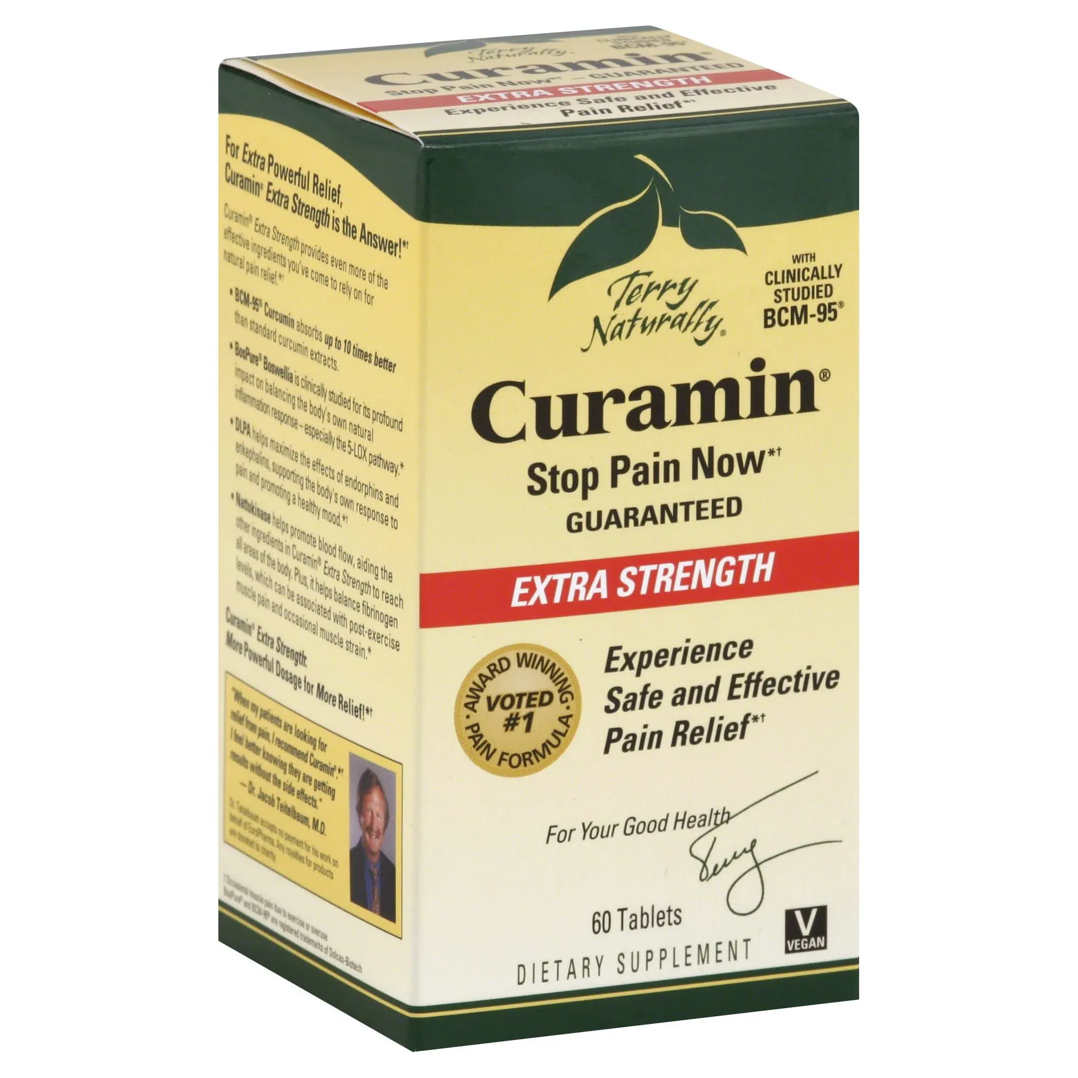 Terry Naturally - Curamin Extra Strength 60 Tablets