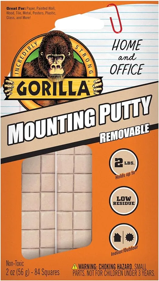 Gorilla Mounting Putty 2 oz