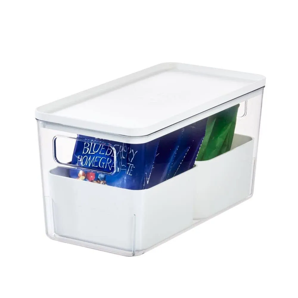 Rosanna Pansino x iDesign Recycled Plastic Kitchen Storage Bins, Includes 1 Large ...