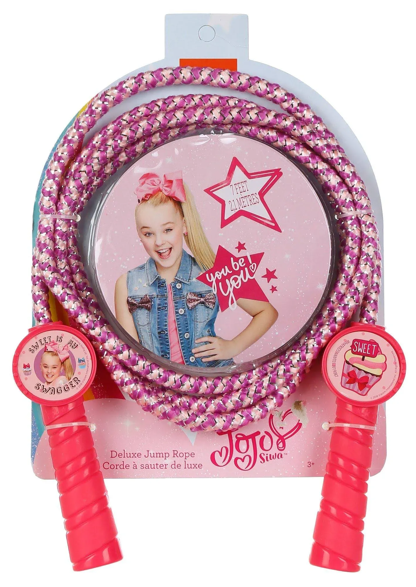 Nickelodeon JoJo Siwa Deluxe Jump Rope Novelty 