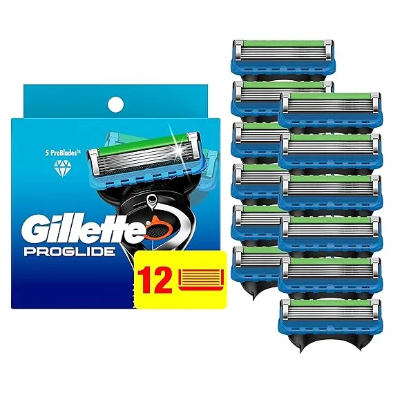 Gillette ProGlide Men's Razor Blades, 12 Blade Refills