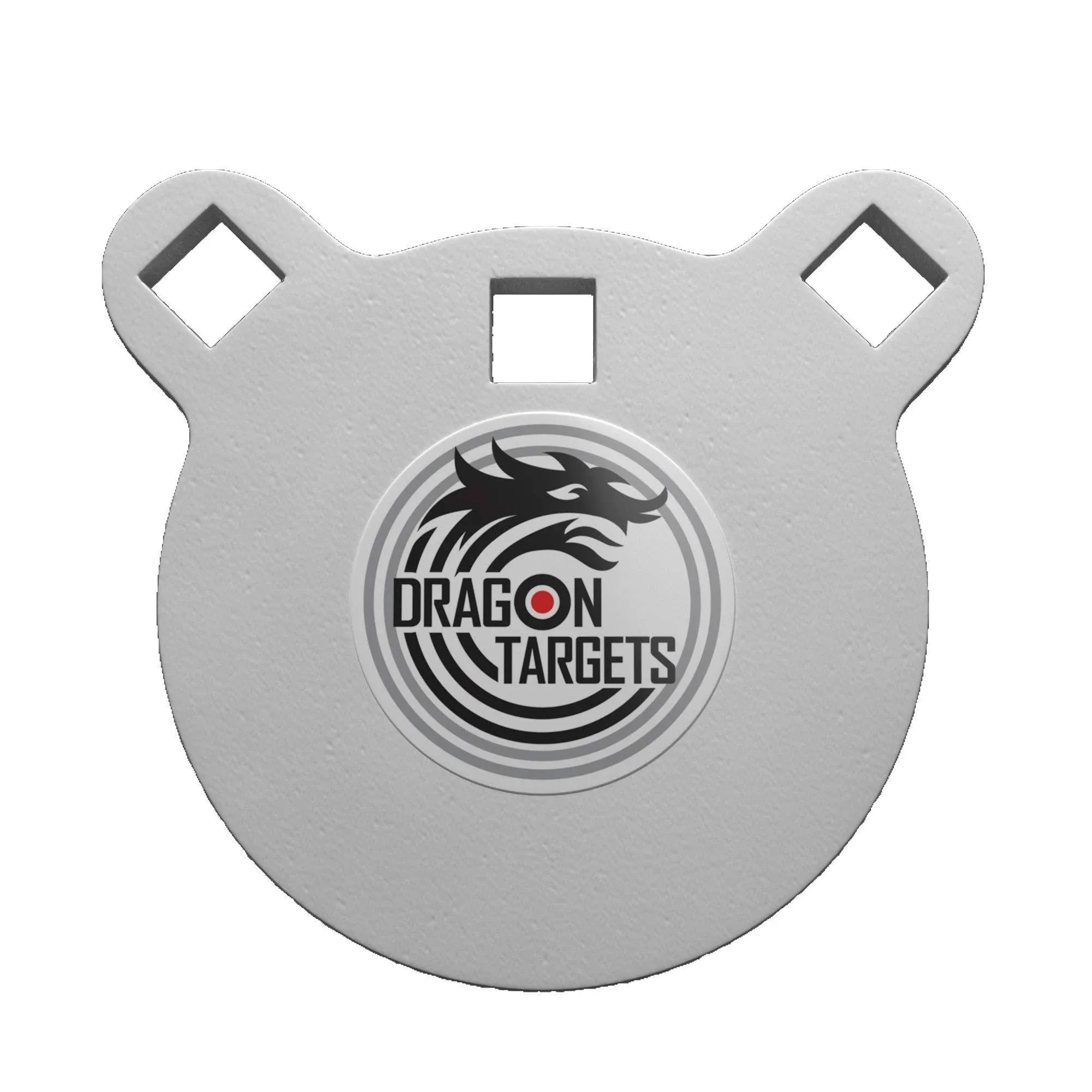 AR500 Steel Targets for Shooting 3/8 Inch or 1/2 Inch Thick Laser Cut, 12", 10", 8", 6", or 4" Sizes Painted AR500 Gong Targets for Shooting, Steel Targets Made in USA