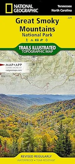 Great Smoky Mountains National Park Map