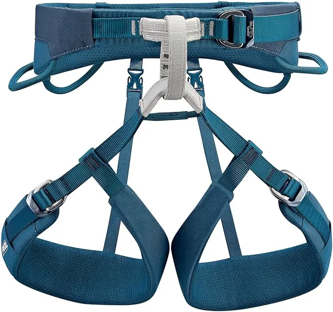 PETZL ADJAMA Unisex Harness - Adjustable Rock and Ice Climbing Harness for Single and Multi-Pitch Climbs