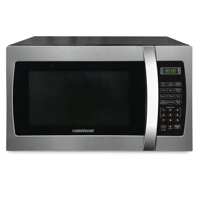 Farberware Professional 1.3 Cu. ft. 1000-Watt Microwave Oven Stainless Steel FMO13AHTBKE