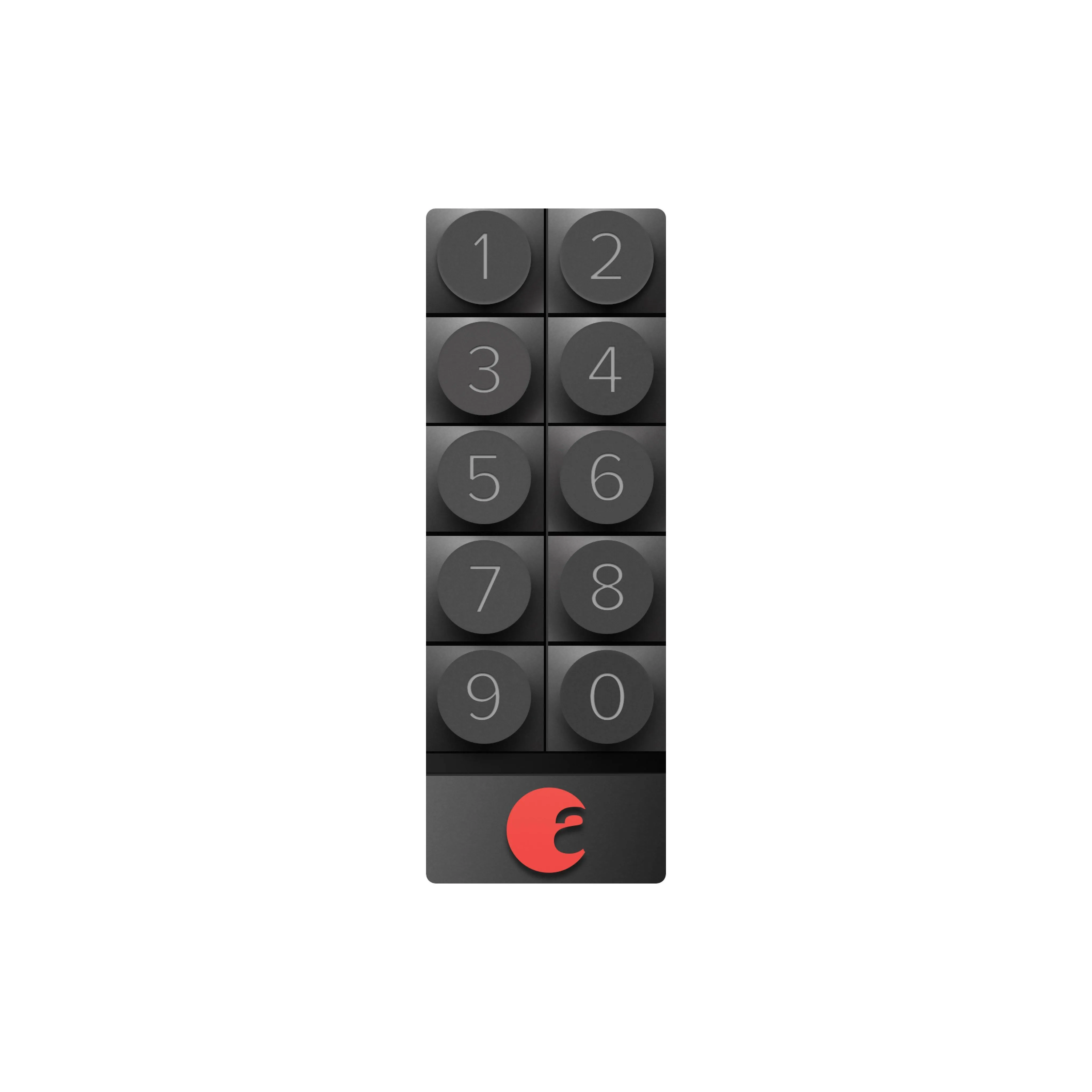 August - Smart Keypad - Dark Gray