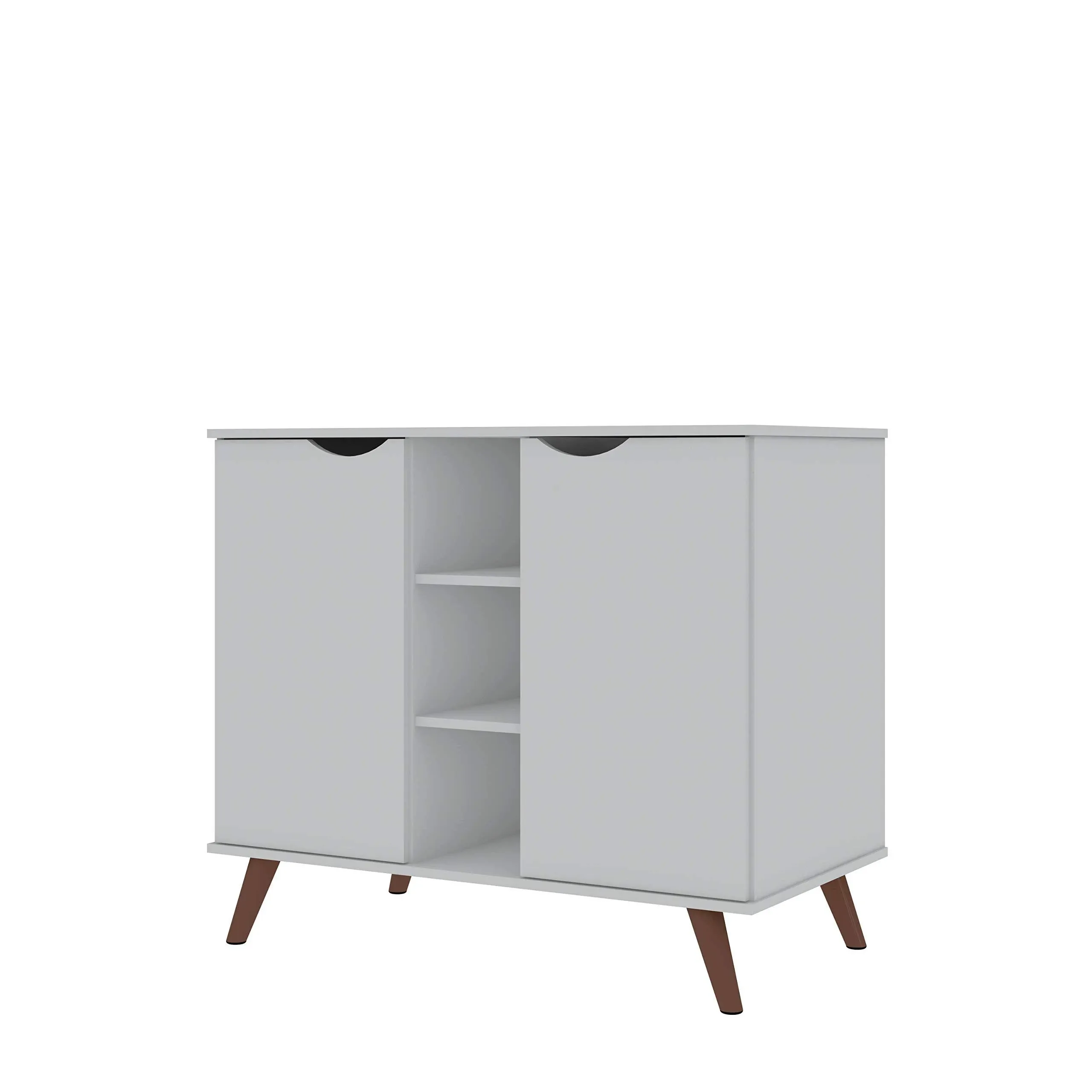 Manhattan Comfort Hampton Buffet Stand in White