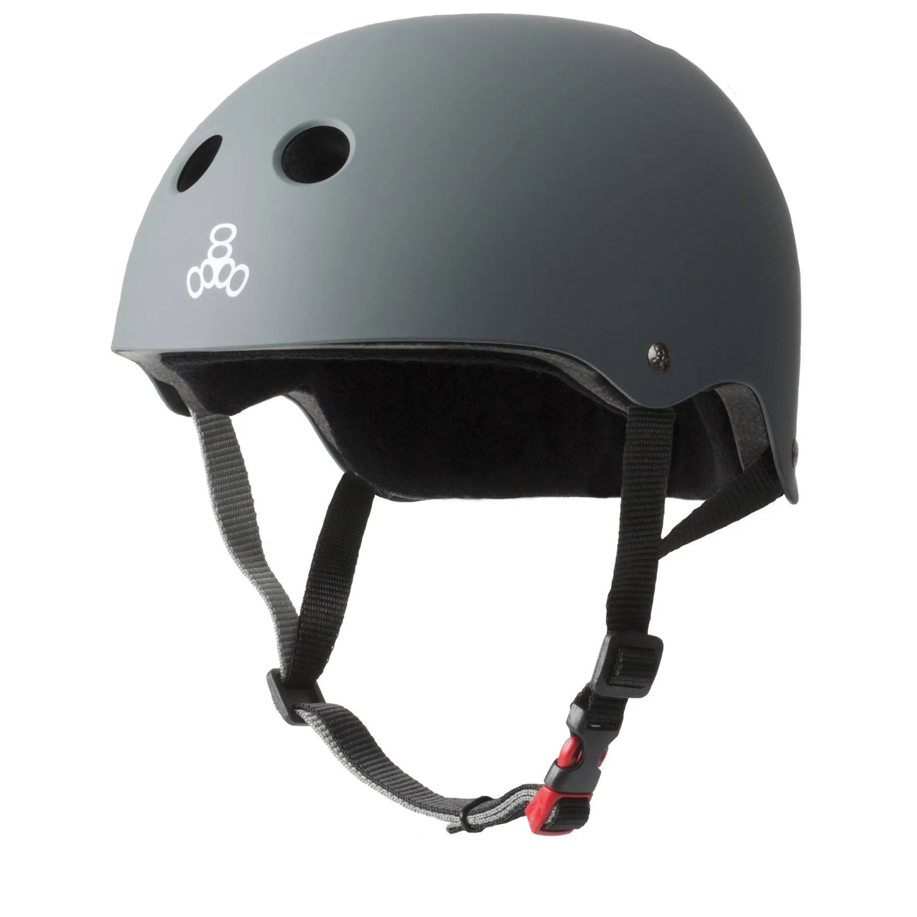 Triple Eight THE Certified Sweatsaver Helmet for Skateboarding, BMX, and Roller Skating, Carbon Rubber, Large/X-LargeTriple Eight THE Certified Sweatsaver Helmet for Skateboarding, BMX, and Roller Skating, Carbon Rubber, Large/X-Large