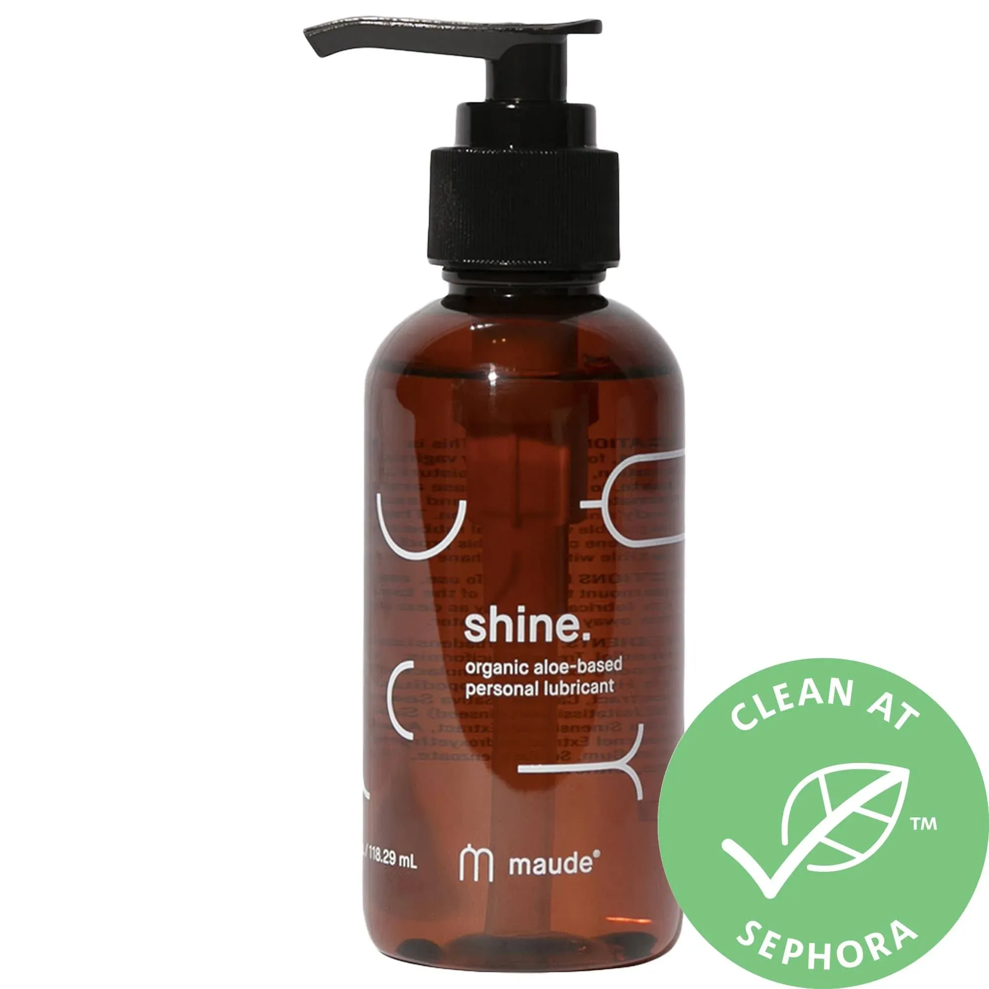 Maude Shine Organic Personal Lubricant