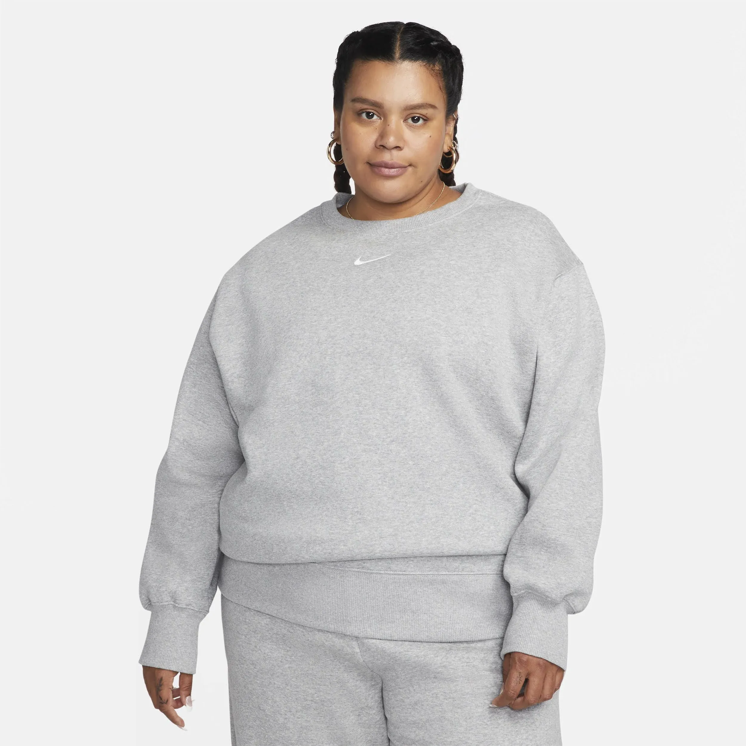 Nike Women's Oversized Crew-Neck Sweatshirt