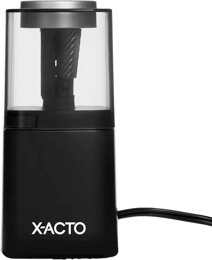 X-Acto Powerhouse Electric Pencil Sharpener, Black (1799) (1799X)