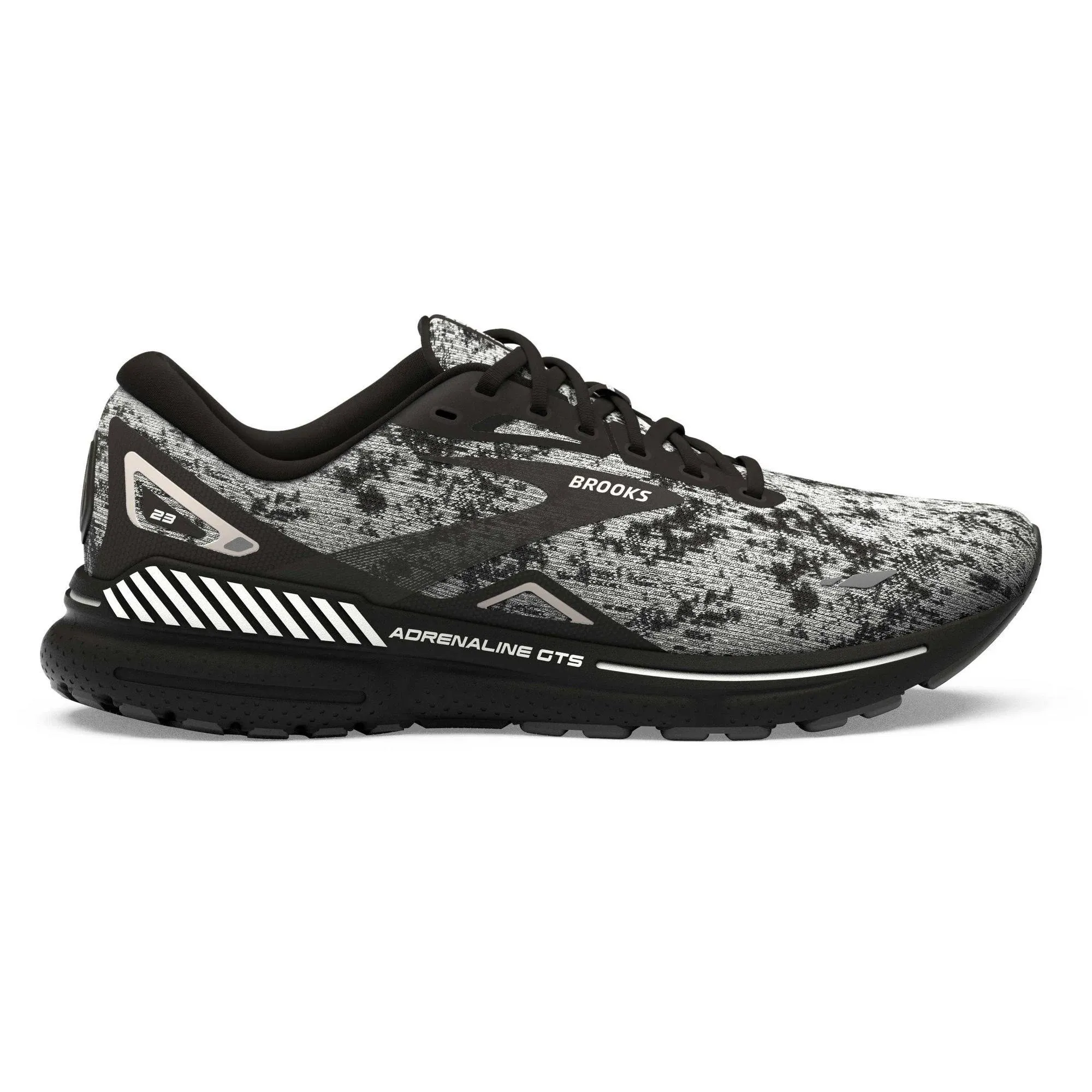 Brooks Adrenaline GTS 23 Men's White/Grey/Black / 9 / D