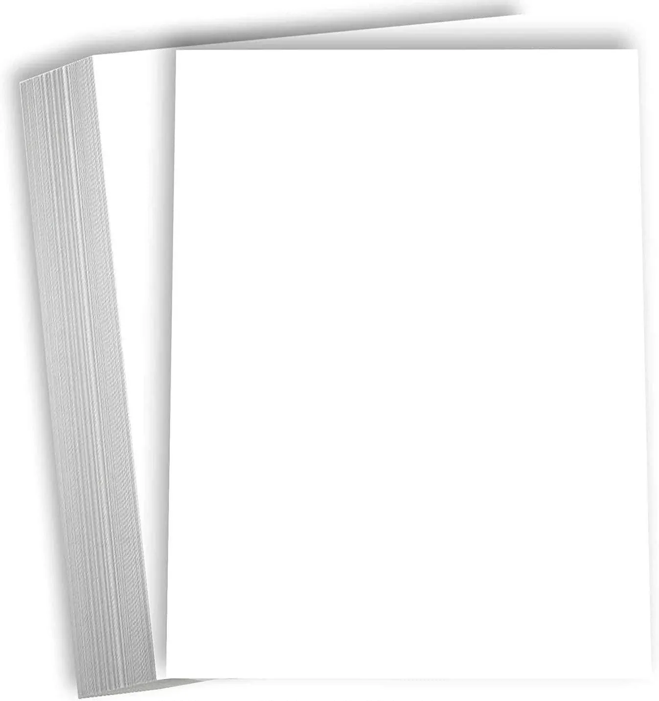 Hamilco White Cardstock Thick Paper 8 1 /2 x 11 Blank Heavy Weight 100 lb Cover