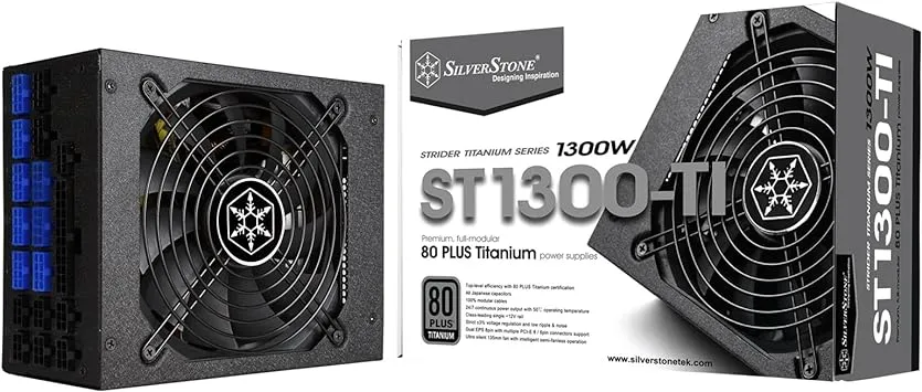 1300W, ATX, Single +12V Rails with 66A Output, Silent 120mmFan with 18dBA ...