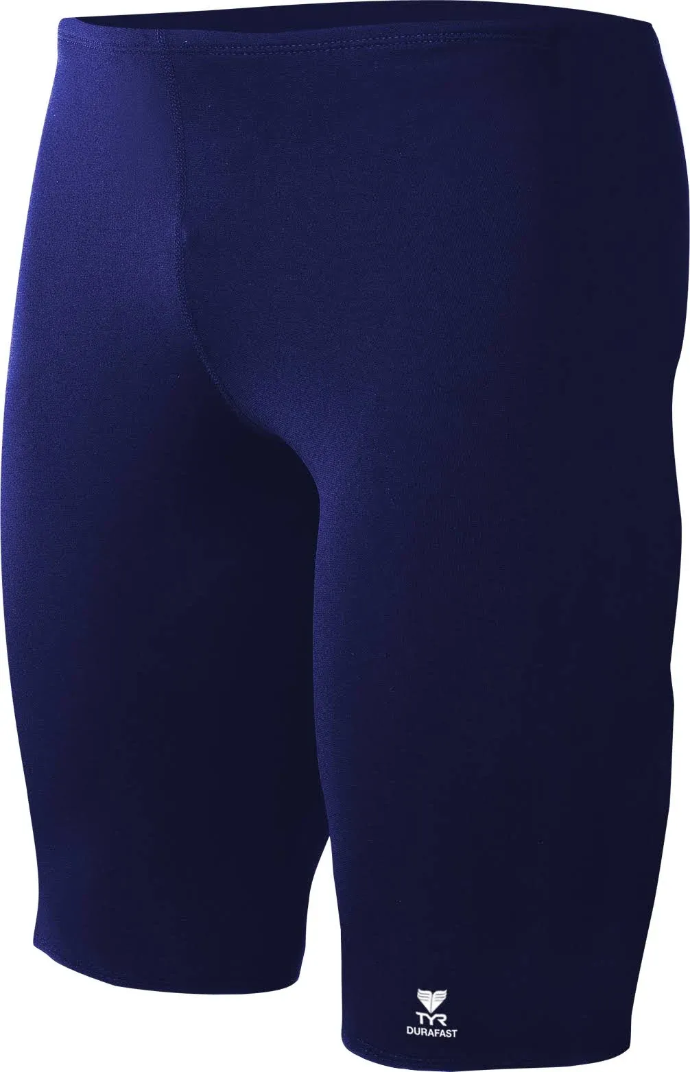 TYR Men's Durafast Elite Solid Jammer Swimsuit, Royal, 36