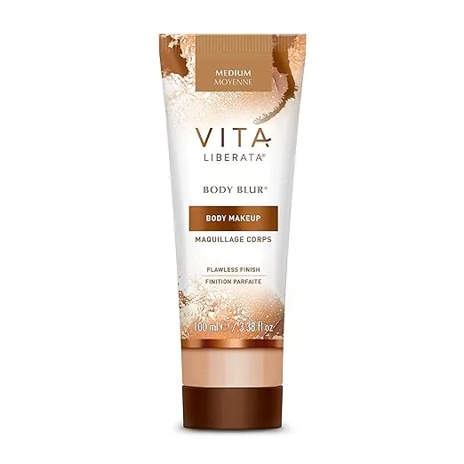 Vita Liberata Body Blur, Leg and Body Makeup Foundation Flawless Bronze, Light