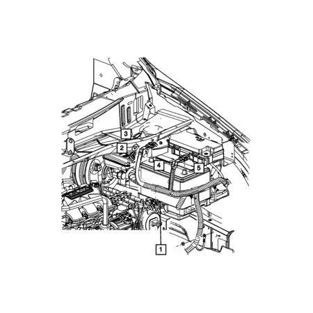 Genuine OE Mopar Battery Terminal, Negative 68226708AA