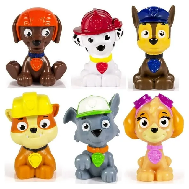 Nickelodeon Paw Patrol Mini Figure Rescue Team 6 Pack