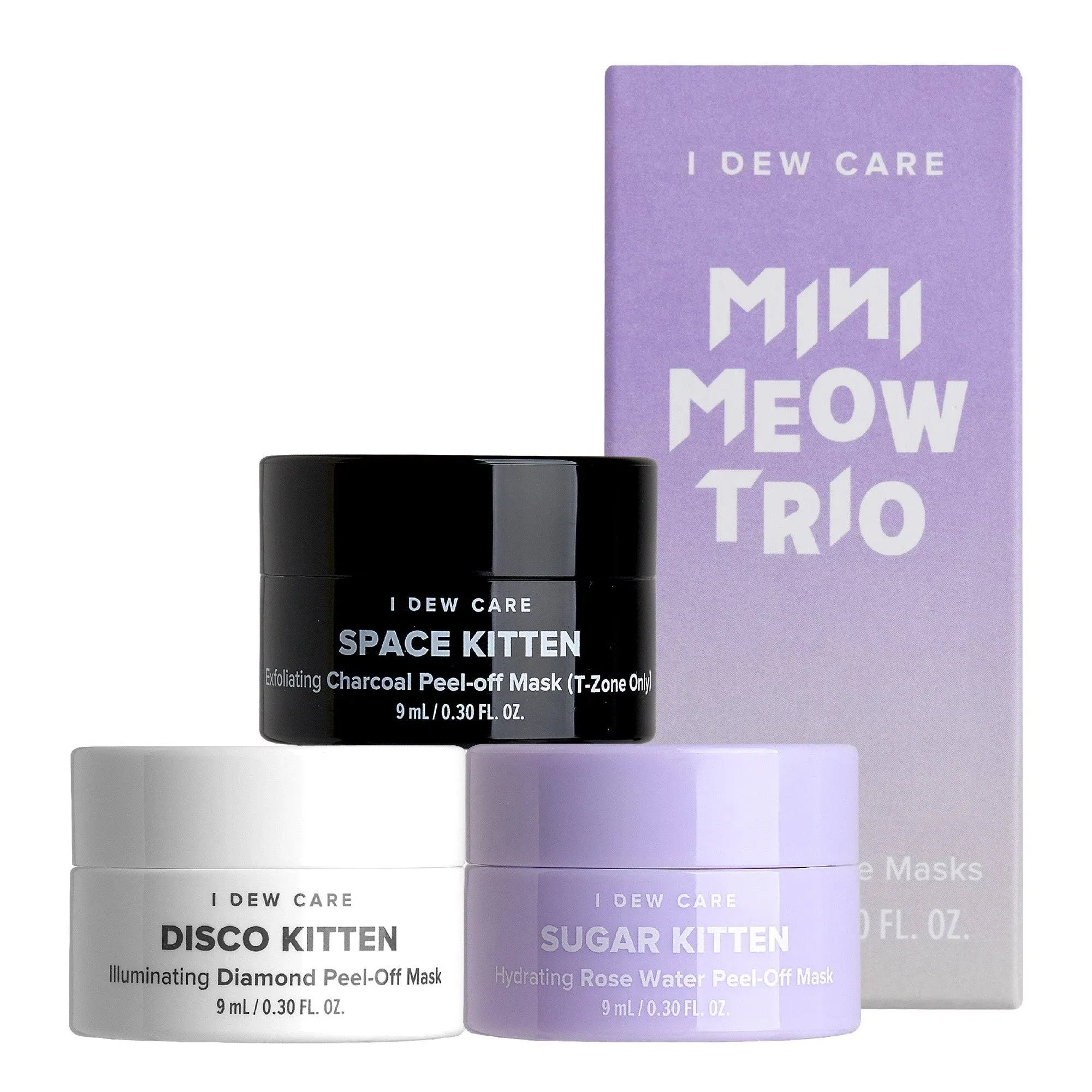 I Dew Care Mini Meow Trio Peel-Off Mask Set