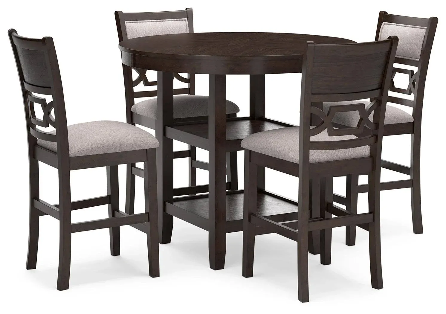 Ashley Furniture Langwest Counter Height Dining Table Set