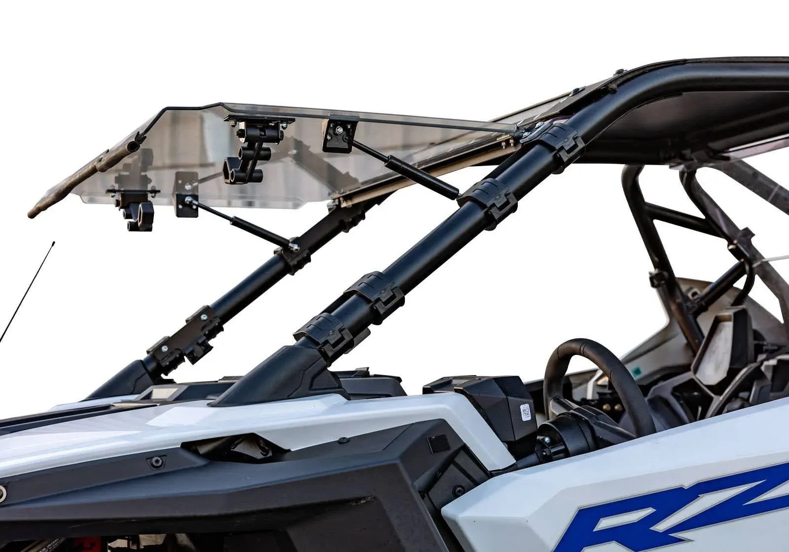 SuperATV Scratch Resistant Flip Windshield Polaris RZR PRO XP 2020