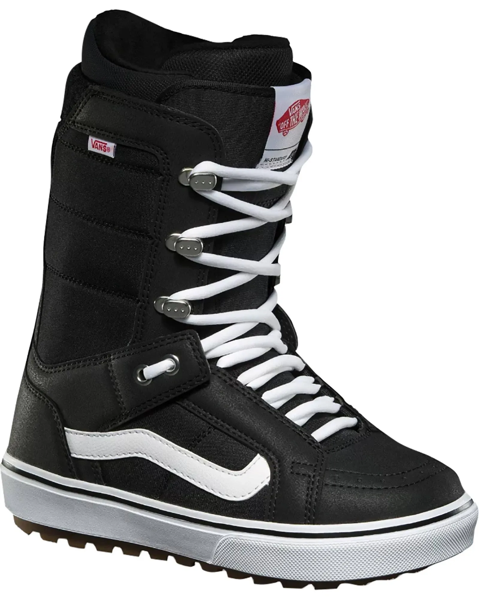 Vans Hi-Standard OG - Black/White 8 Snowboard Boots