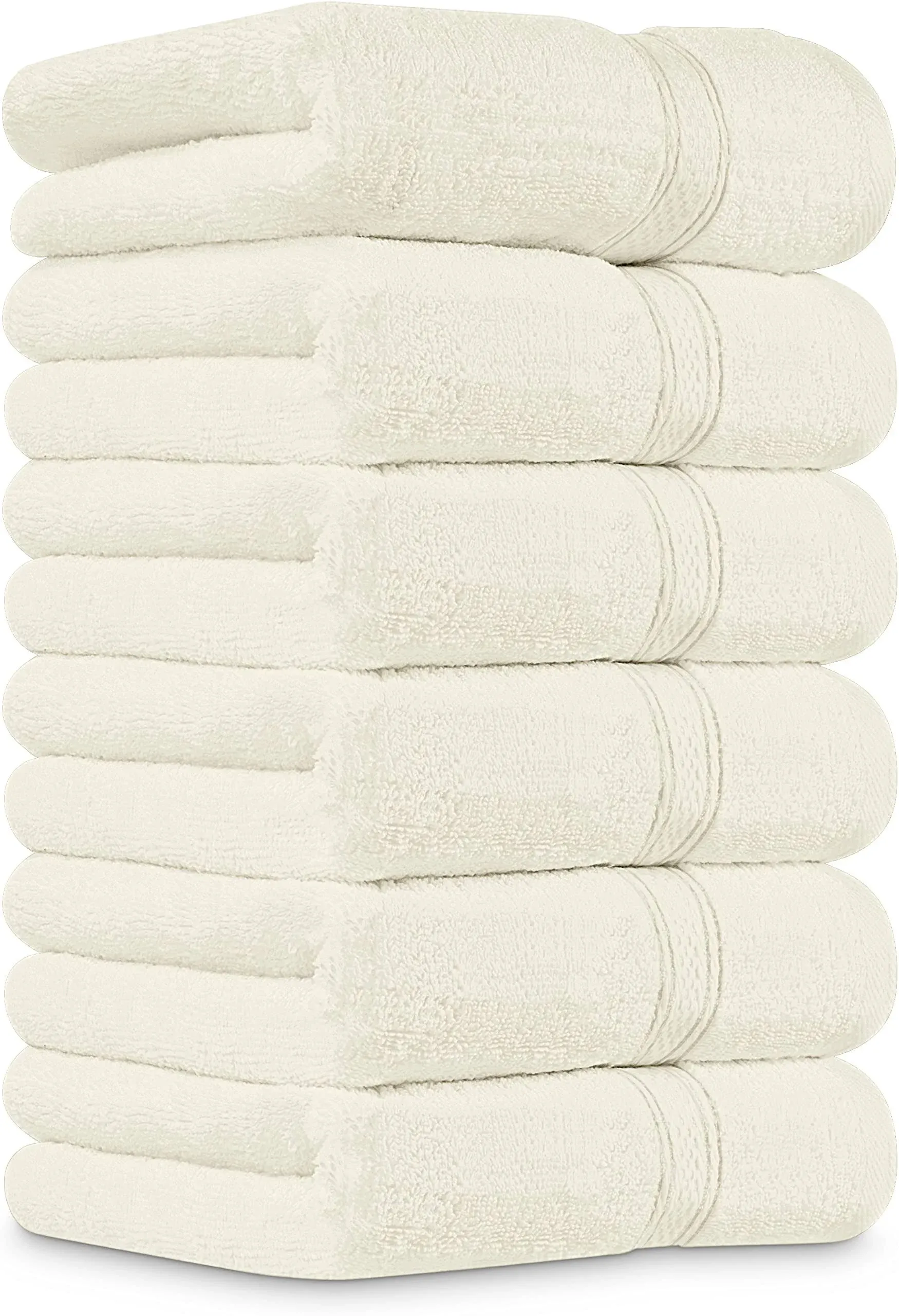 Utopia Towels [6 Pack Premium Hand Towels Set, (16 x 28 inches) 100% Ring Spun Cotton, Ultra Soft and Highly Absorbent 600gsm to