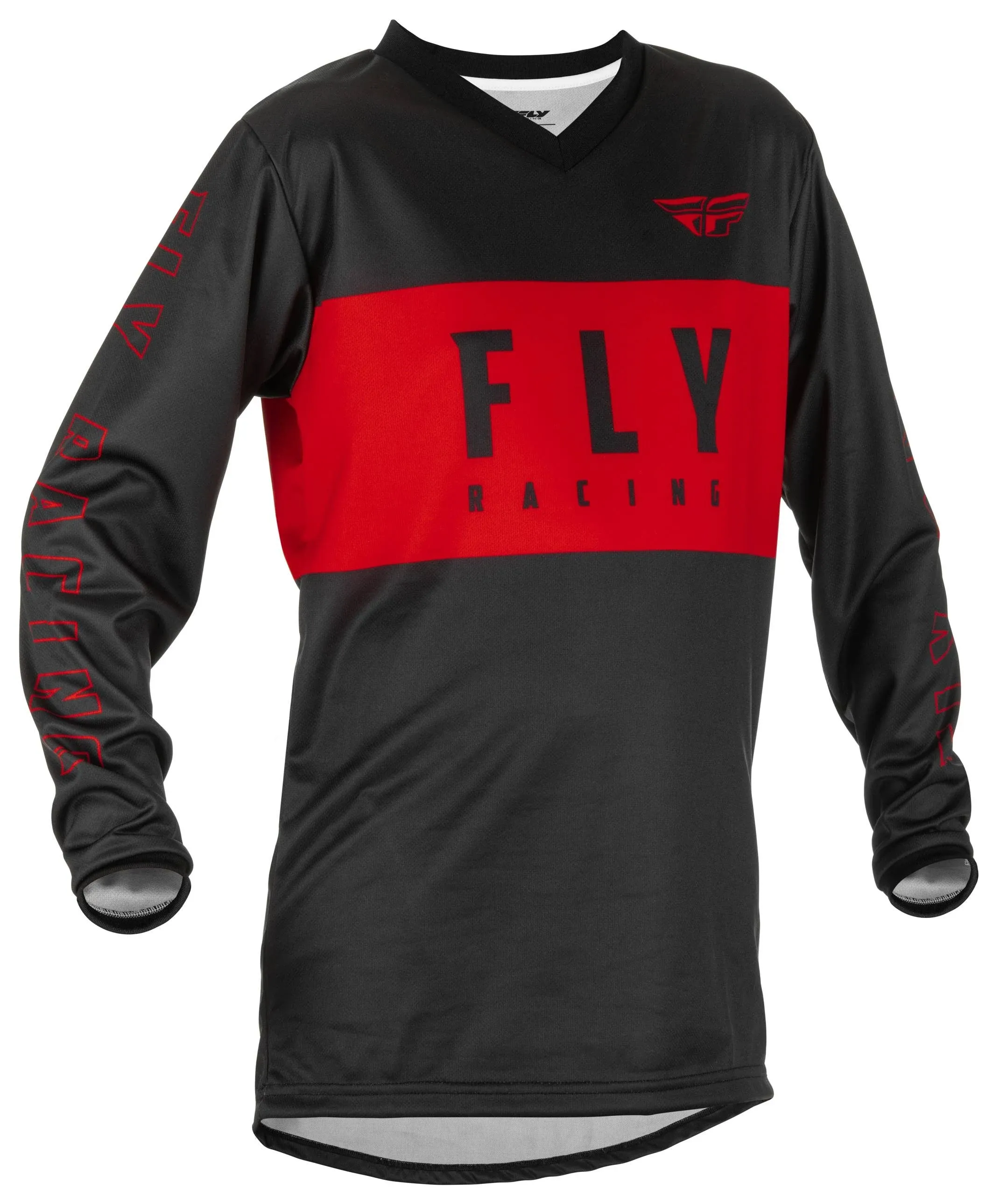 Fly Racing Youth F 16 Jersey Black/Grey YL