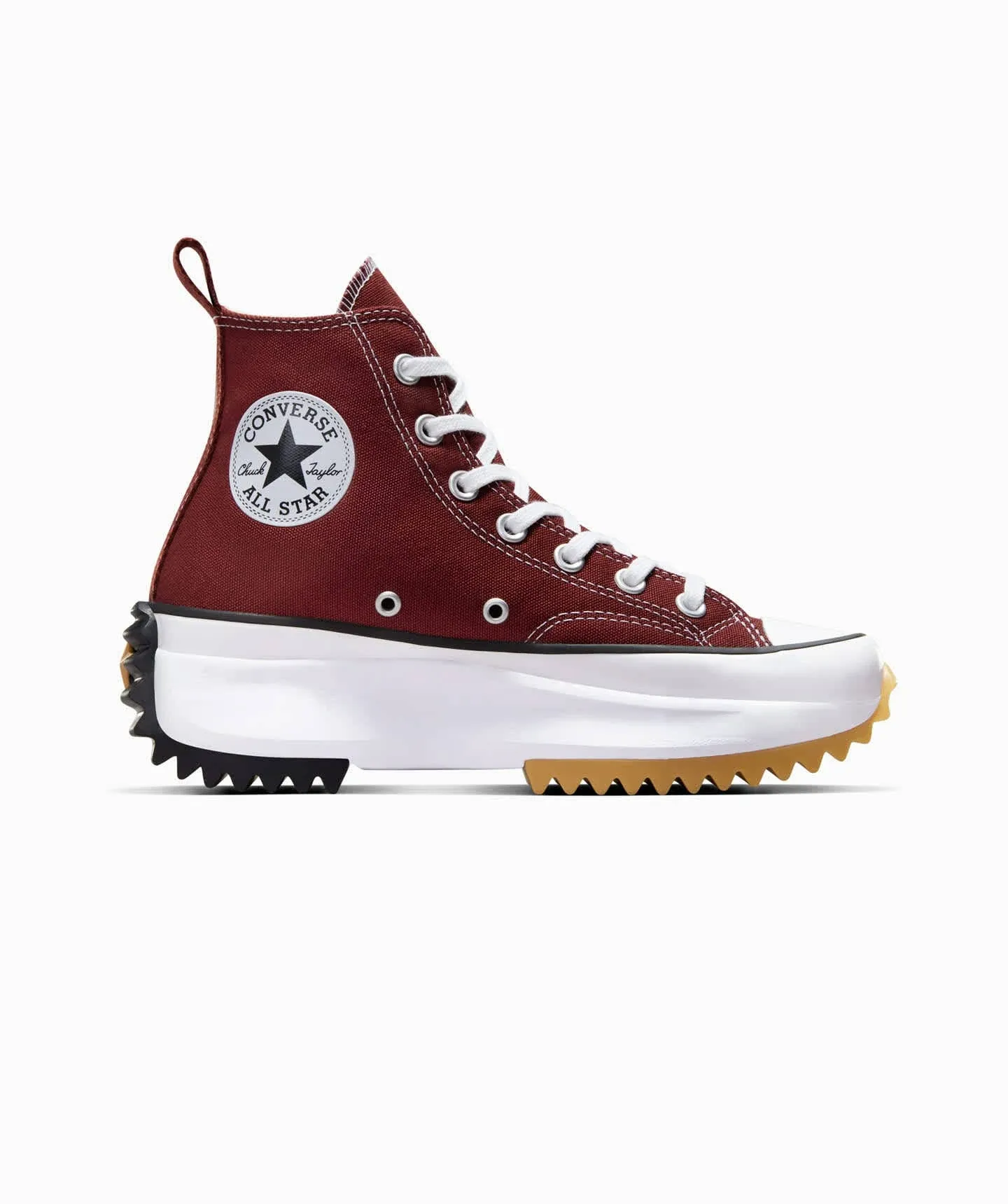 Converse Run Star Hike Platform High Top Shoes - Cherry - 5.5