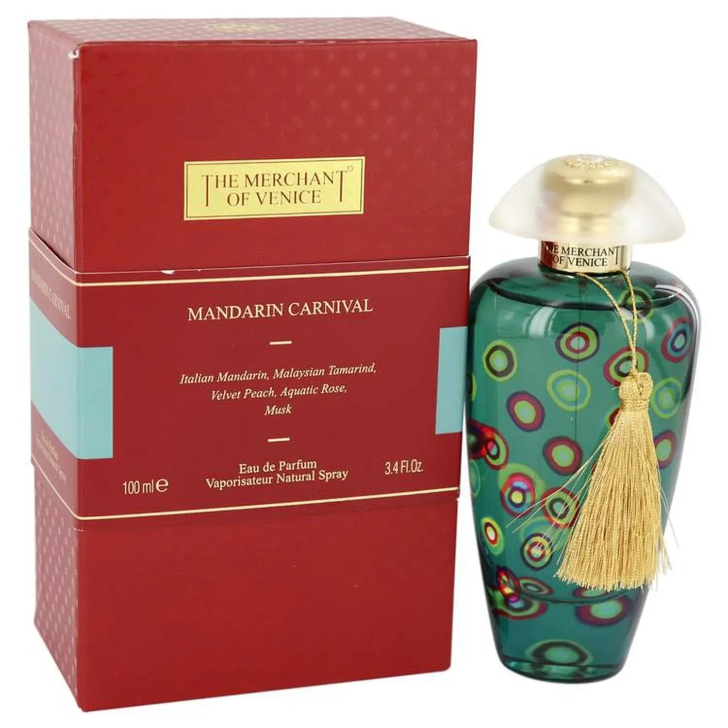 Ladies Mandarin Carnival Edp Spray 3.38 oz (tester) Fragrances 0679602489249 In Orange / White