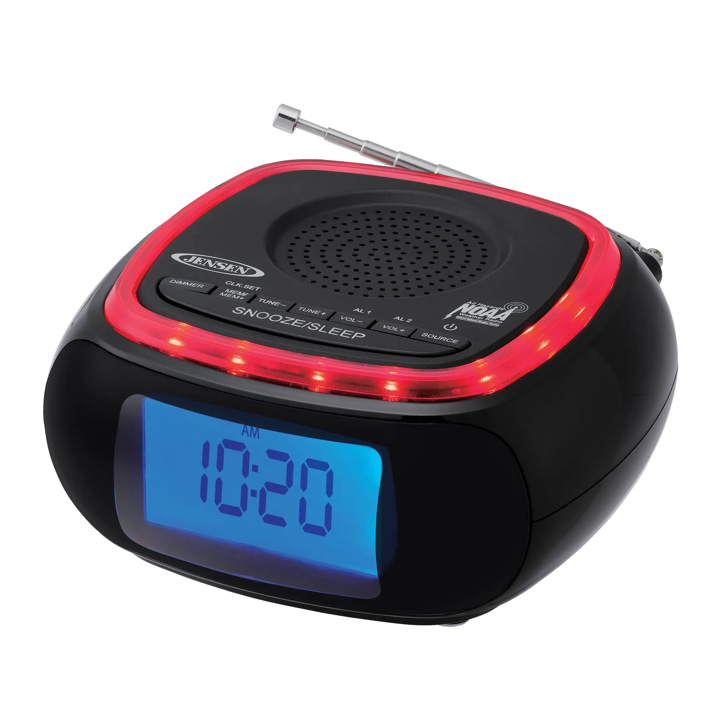 Jensen JEN-JEP-725 Amfm Weather Band Clock Radio