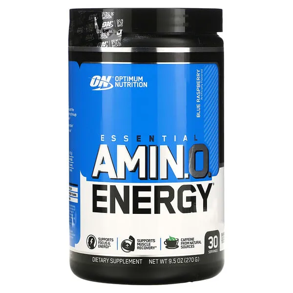 Optimum Nutrition Amino Energy Plus Electrolytes Energy Drink Powder, Caffeine for Pre-Workout Energy, Amino Acids/BCAAs for Post-Workout Recovery, Pineapple Twist, 30 Servings- Packaging May Vary