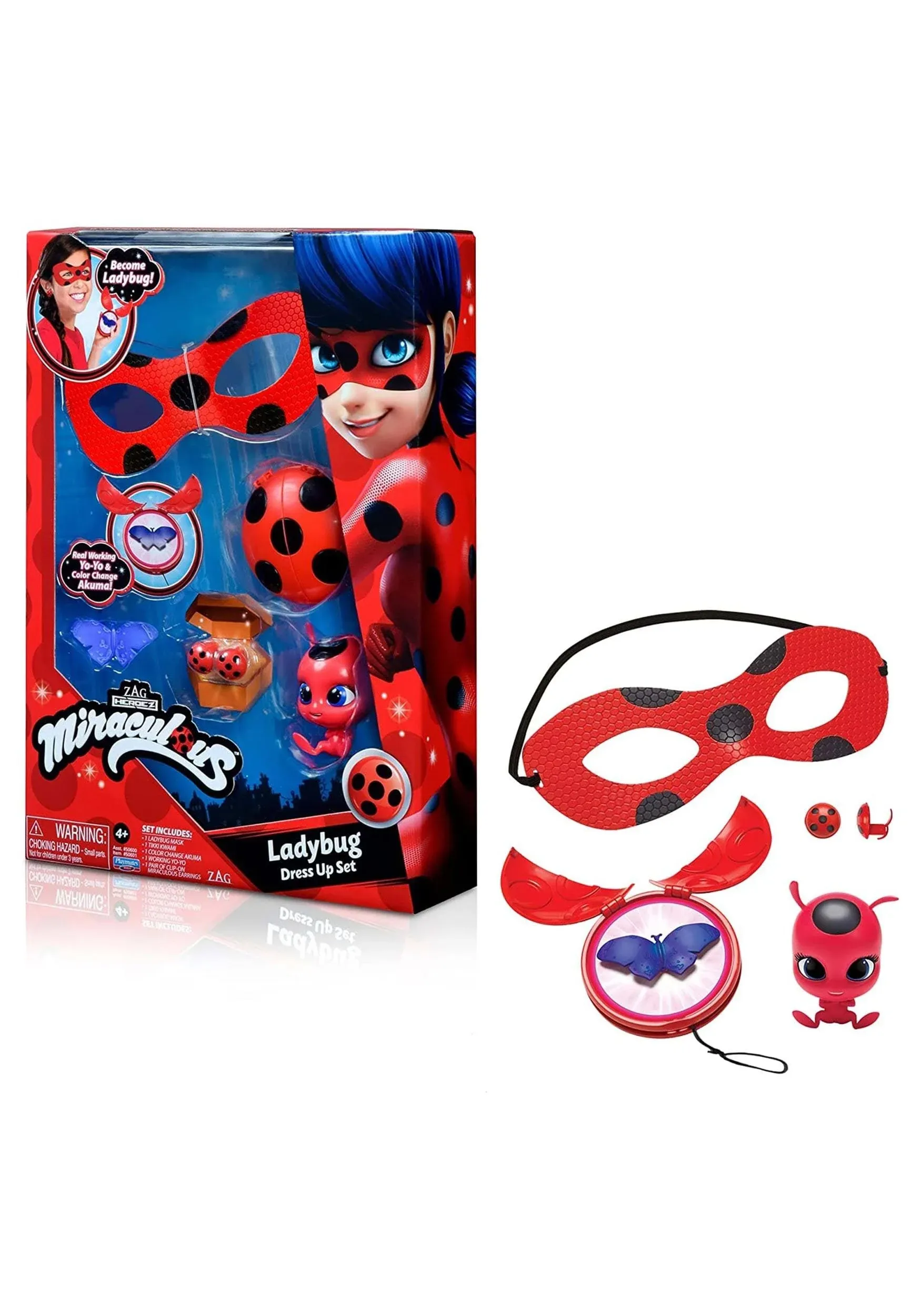 Playmates Toys Miraculous Ladybug Dress Up Set