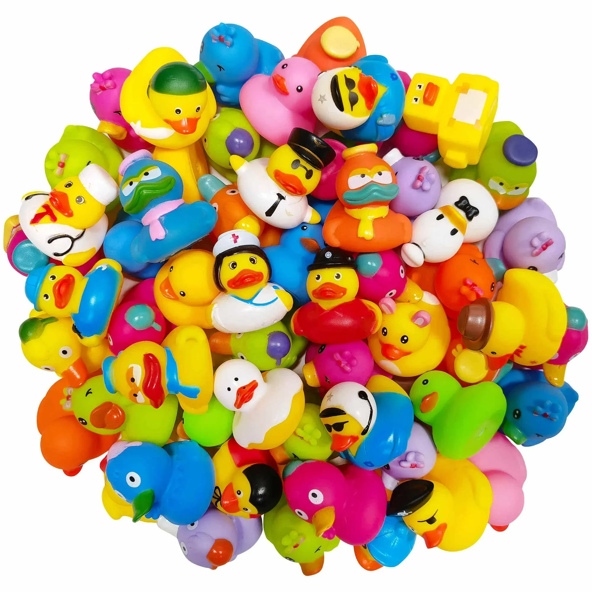 Rubber Ducks in Bulk,Assortmen<wbr/>t Duckies for Jeep Ducking Floater Duck Bath Toys