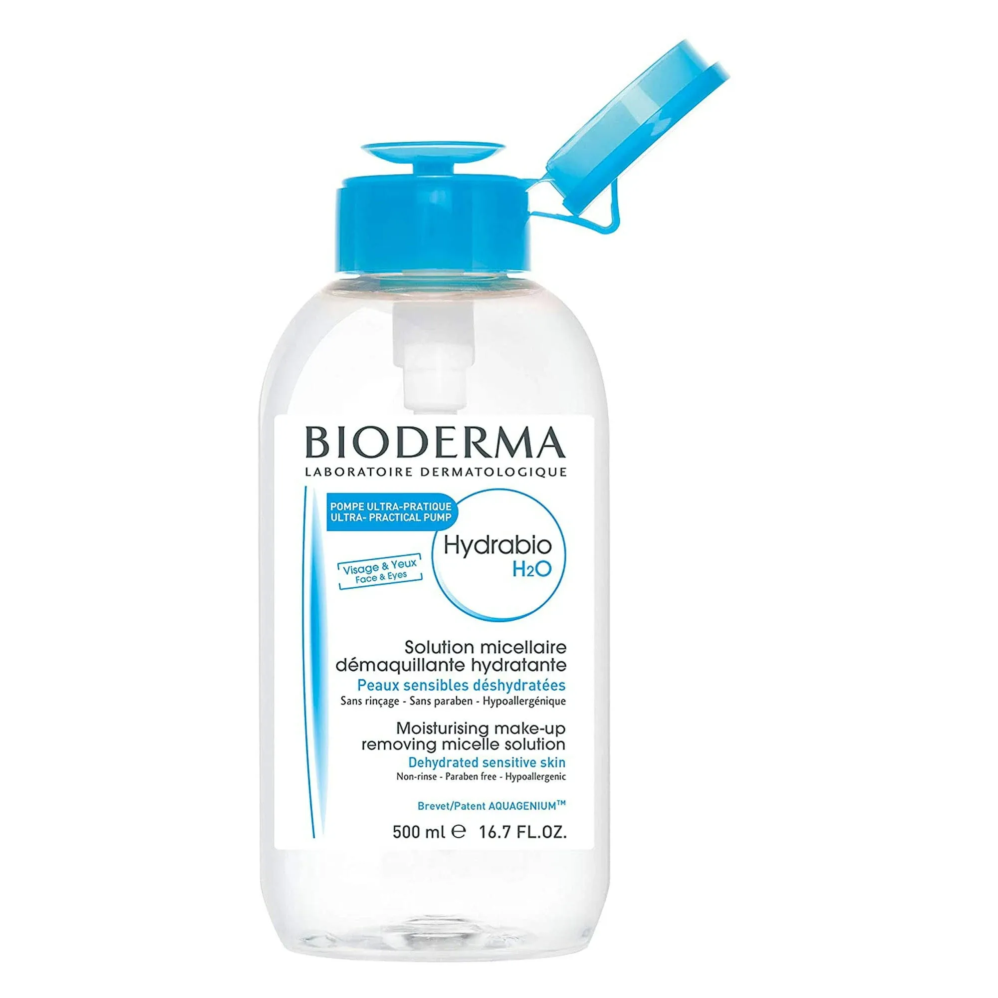 Bioderma Hydrabio H2O Pump 500 ml