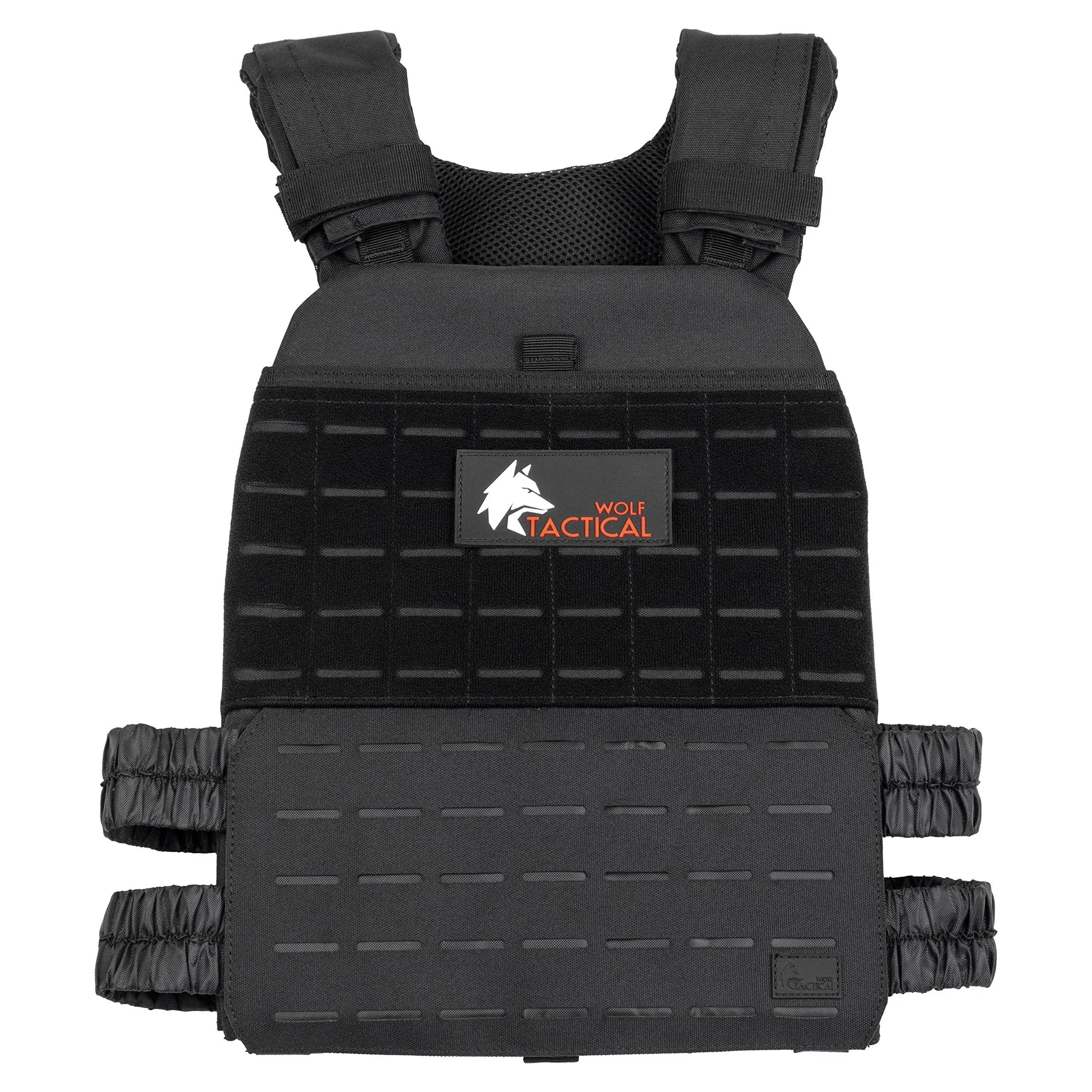 Wolf Tactical Adjustable Weighted Vest - WODs Strength and Endurance Training ...