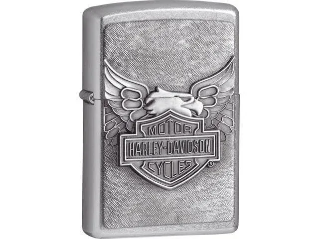 Zippo Harley Davidson Iron Eagle Street Chrome Lighter