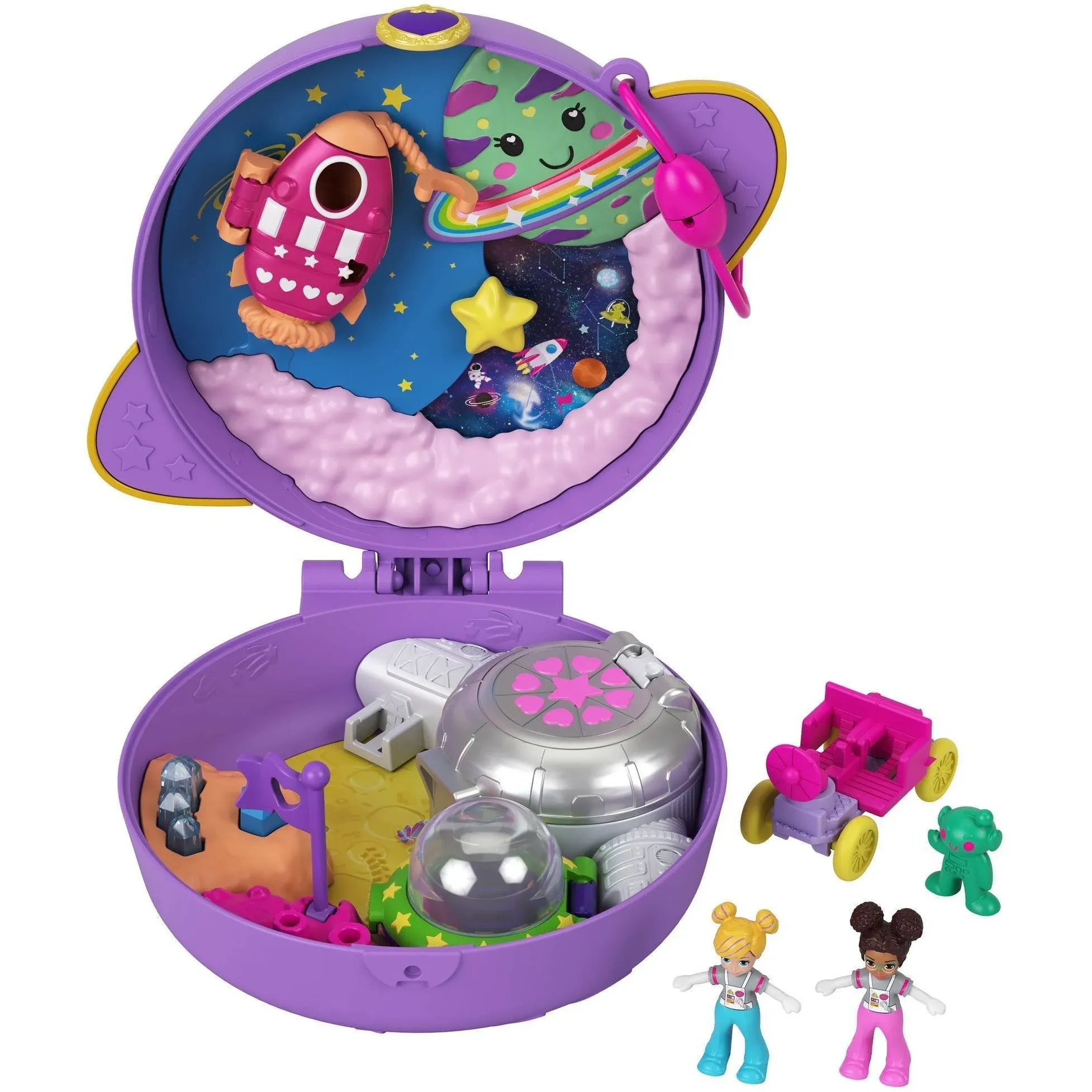 Polly Pocket Saturn Space Explorer Compact