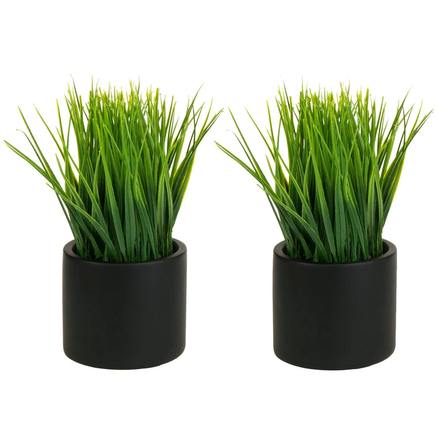 MyGift Tabletop Artificial Grass Plants