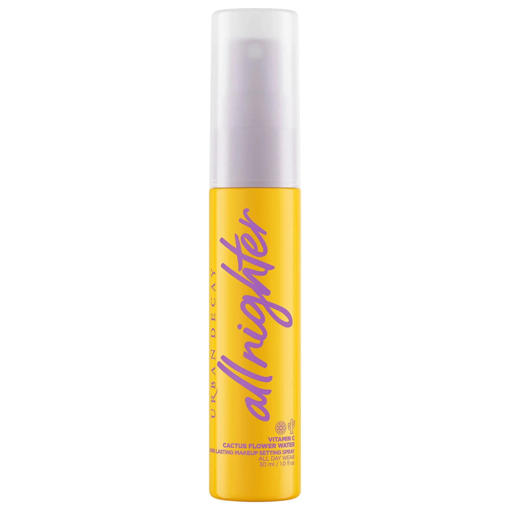 Travel-Size All Nighter Brightening Vitamin C Makeup Setting Spray, 1 oz.
    
        Travel-Size All Nighter Brightening Vitamin C Makeup Setting Spray, 1 oz.