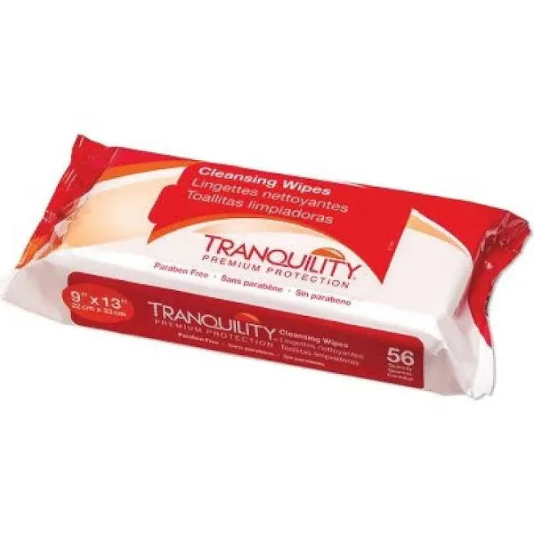 Tranquility Personal Cleansing Wipes - 50 sheet pack