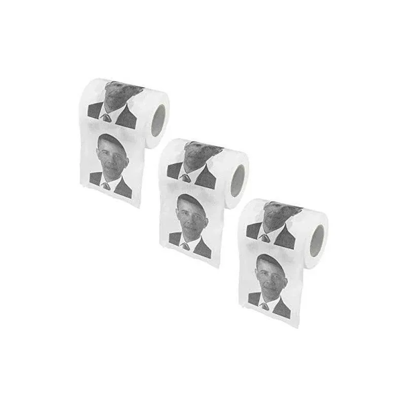 Fairly Odd Novelties Obama Novelty Toilet Paper 3 Count