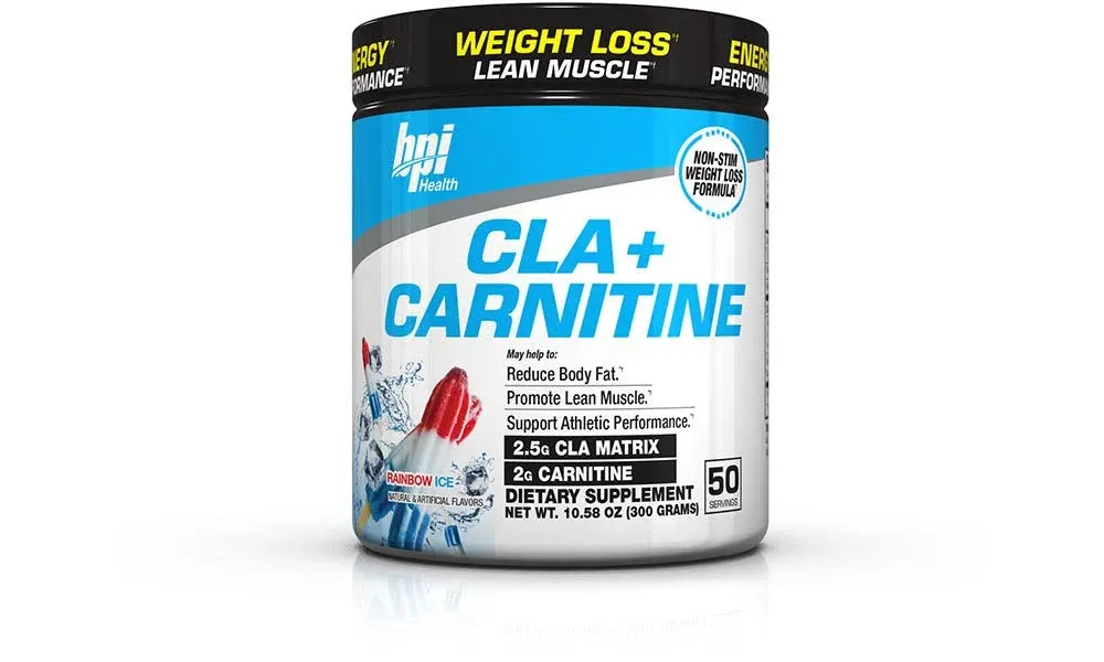 BPI Sports CLA + Carnitine (50 Servings Fruit punch)