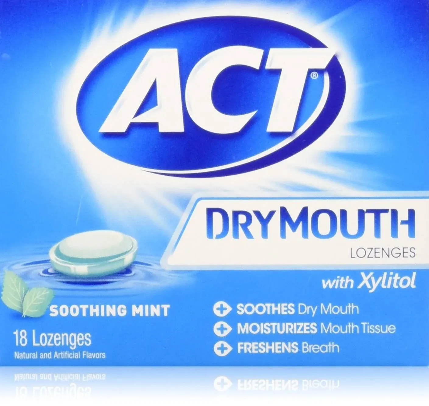 Act Dry Mouth Lozenges Mint