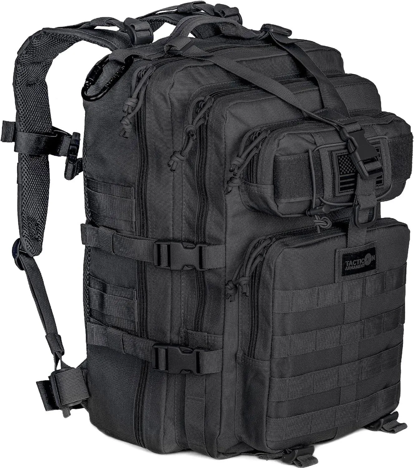 24BattlePack Tactical Backpack - 40L Bug Out Bag For 1-3 Day Assaults - Combat