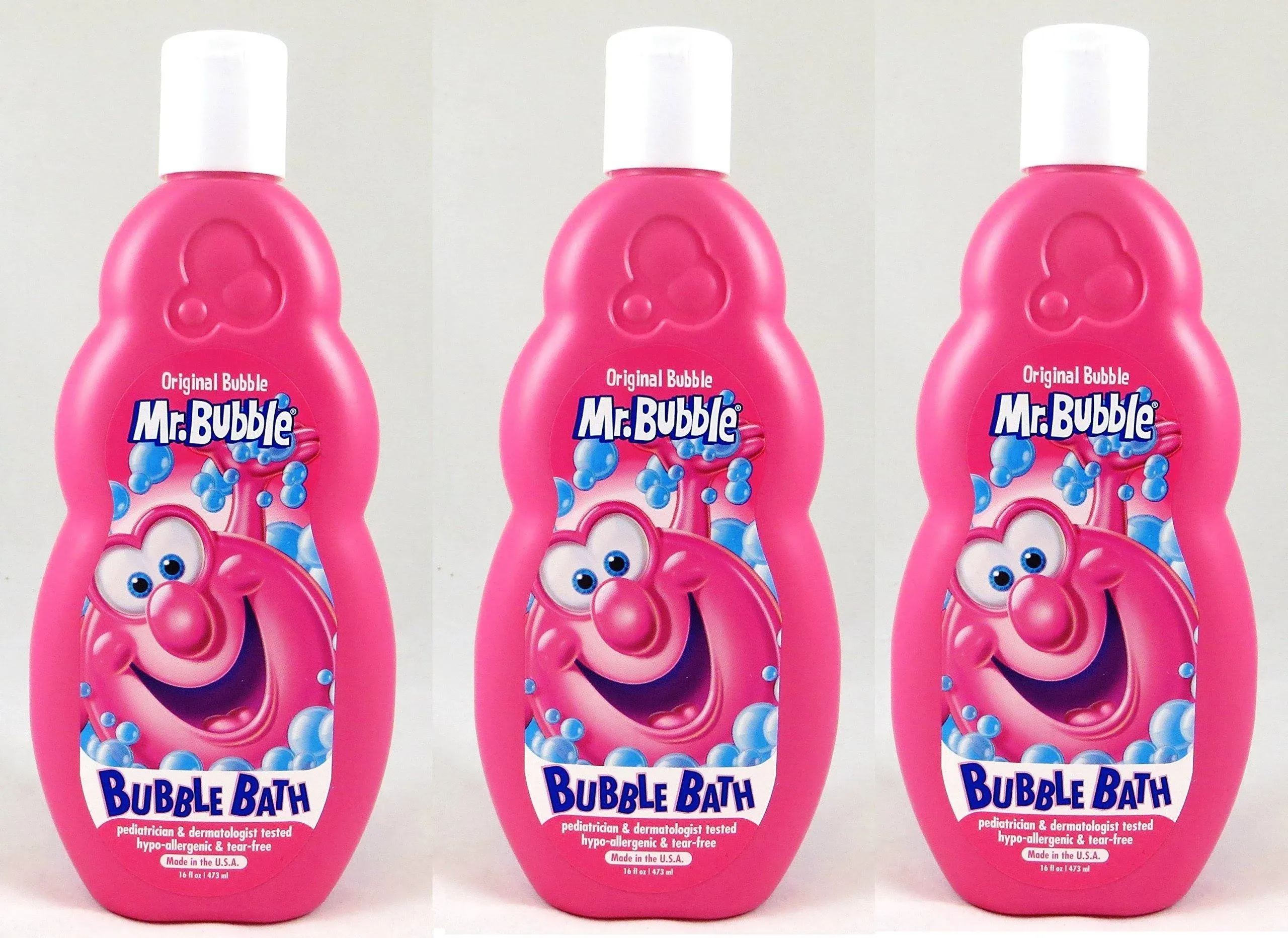 BL Mr Bubble Bubble Bath Original 16 oz - THREE PACK